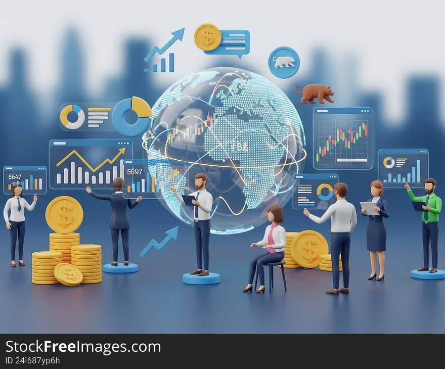 Global financial market analysis and technology integration. Global financial market analysis and technology integration