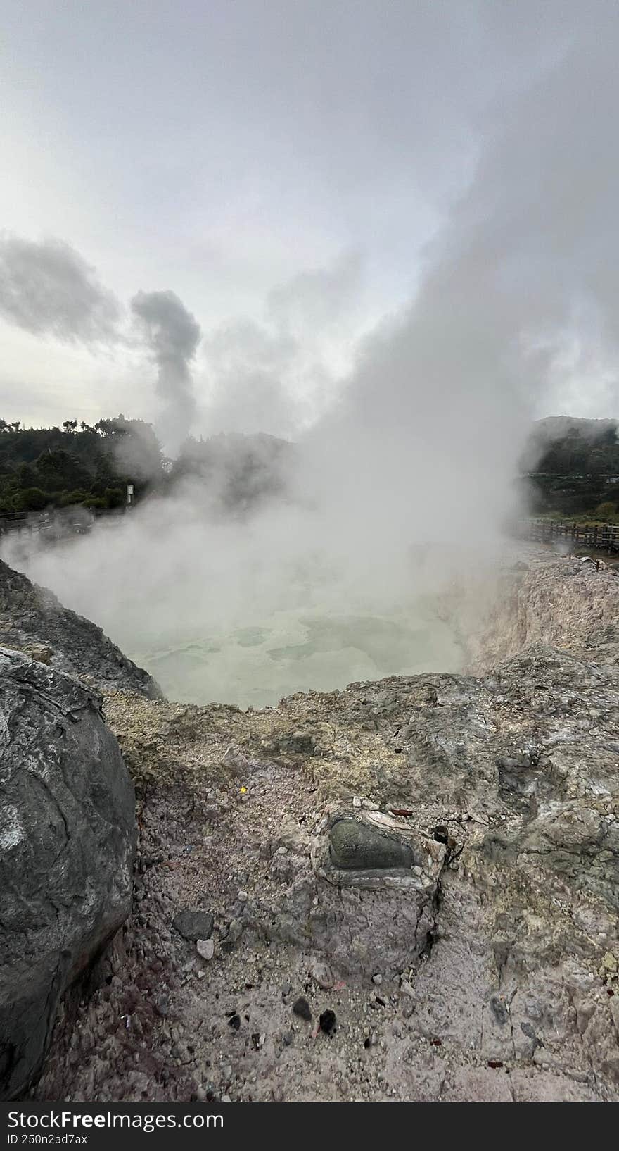 Poisonous Gas and Water at the Peak