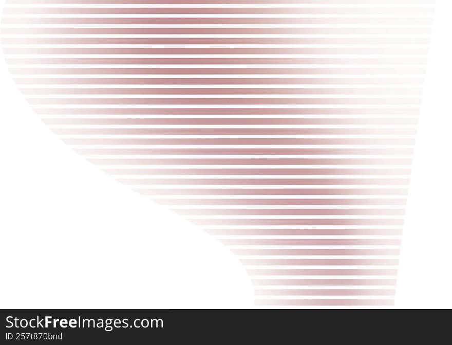 A minimal abstract background featuring evenly spaced horizontal lines fading from pink into white. The smooth gradient effect creates depth, motion, and a soothing color composition ideal for modern design.