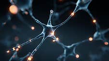 Futuristic Neural Network Medical Technology Background Royalty Free Stock Photos